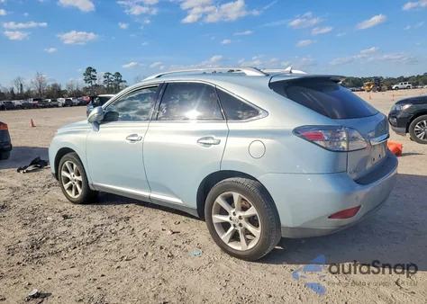 2010 Lexus Rx 350 из США, поврежденный, VIN 2T2ZK1BA2AC032688